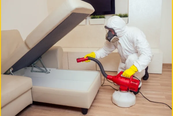 Cleaning after termite fumigation