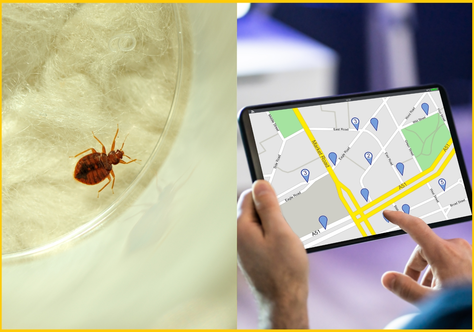 Bed bugs control near me​