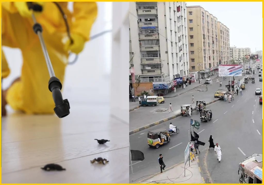 Fumigation in Gulistan-e-Jauhar