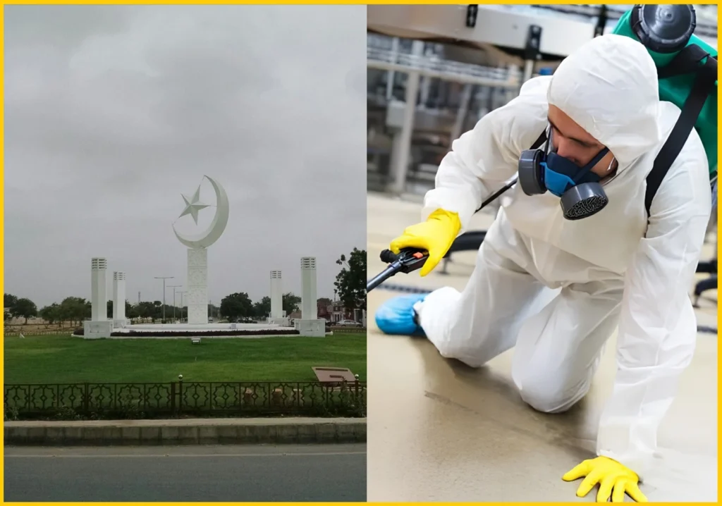 Fumigation in Malir Cantt